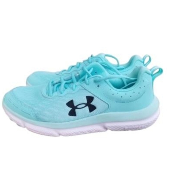 Under Armour Charged Assert 10 Athletic Run Tennis Shoe Sneaker Green Women 10 - Picture 3 of 9